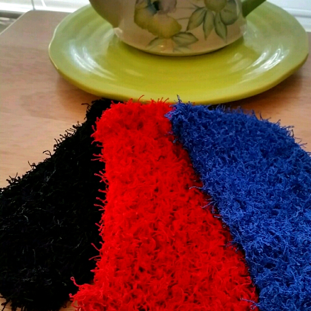 Scrubby dish scrubber, and or body exfoliate